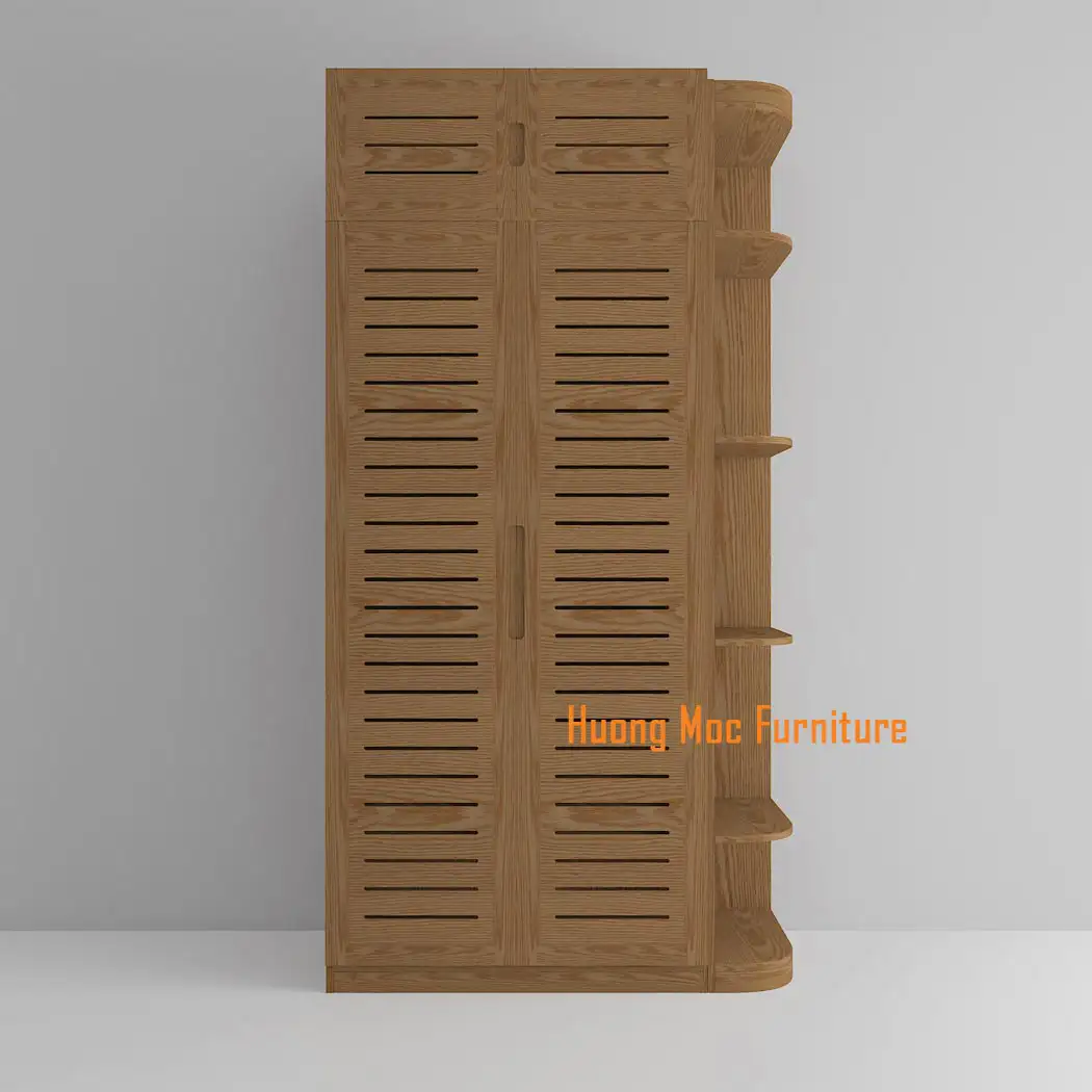 Open Door Wardrobe 2C Ps Kg b - Hương Mộc Furniture | Nội Thất Hương Mộc