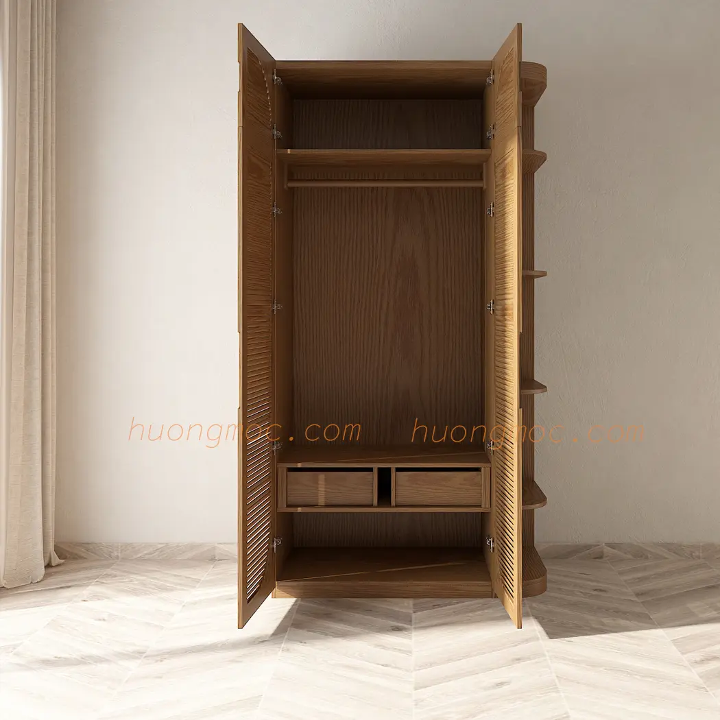 Tủ áo lxc 2c 0323 kg n b