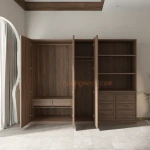 Tủ áo 0162md 3c 2m + Tv 1mx2m n 2