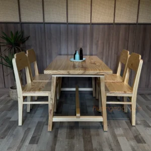 Bàn ăn m2 4ghế lưng tựa 03 a tn