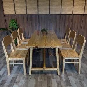 Bàn ăn m2 6ghế lưng tựa 03 a tn