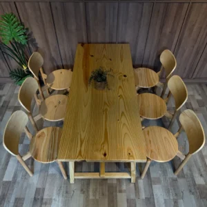 Bàn ăn m2 6ghế lưng tựa 05 d tn