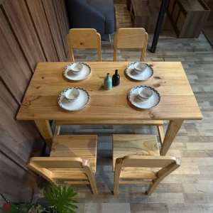 Bàn ăn m5 4ghế lưng tựa 03 b tn