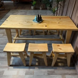 Bộ bàn m2 6ghế đôn lõm c tn